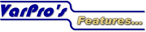 VarPro Features
