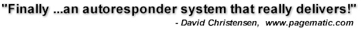 Finally..an autoresponder system that really delivers!